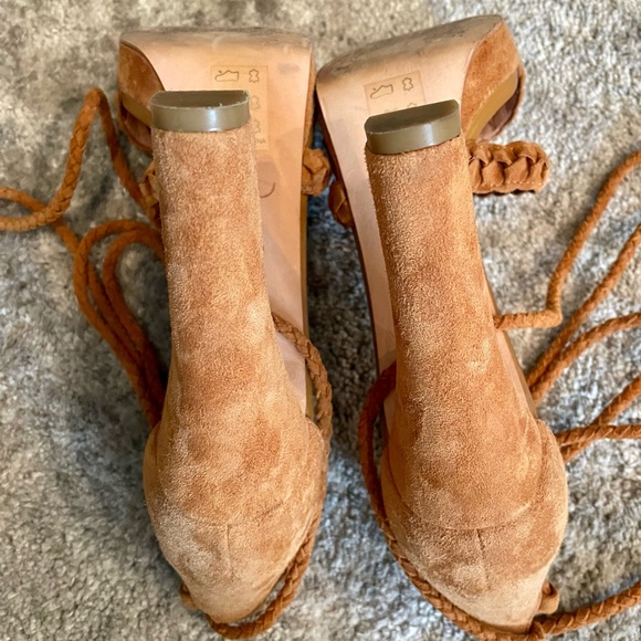 Joie Flo Strappy suede heeled sandal - Picture 9 of 14